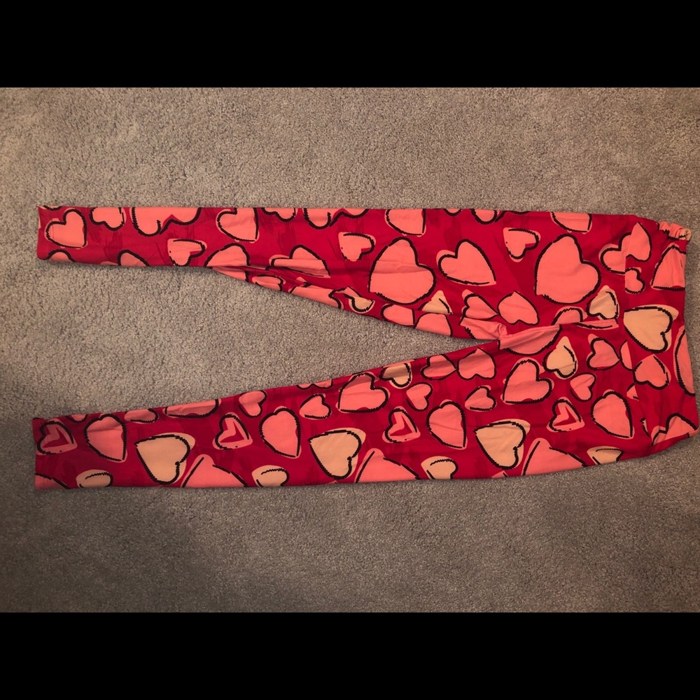 LuLaRoe Pink Leggings